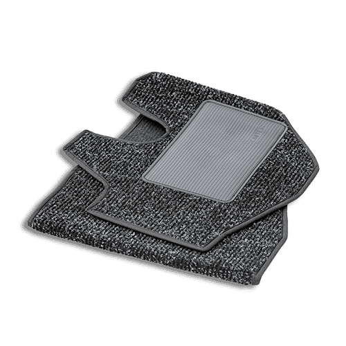 The FUSO Textile Floor Mats are made of high quality Velour, antiskid fit for your FUSO Canter and covering the entire floor area of your vehicle.